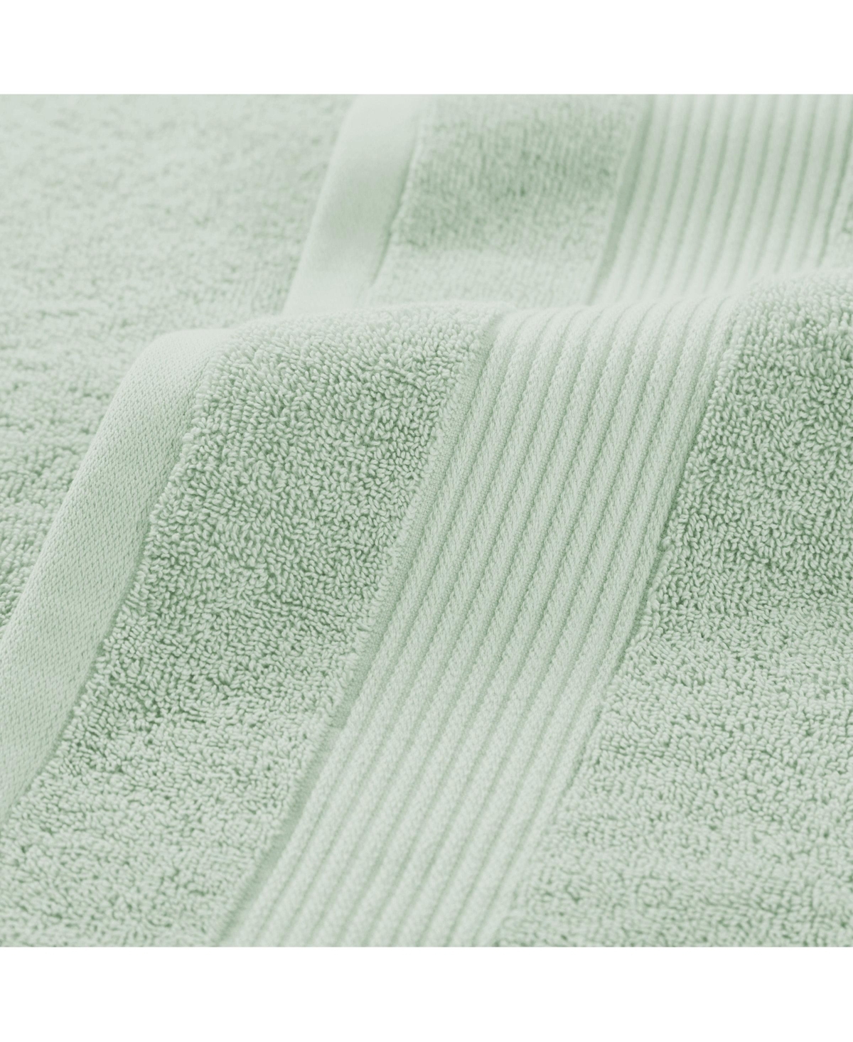 Arkwright Home Host and Home Bath Towels (4 Pack), Solid Color Options, 27x54 in, Double Stitched Edges, 600 Gsm, Soft Ringspun Cotton, Stylish Stripe