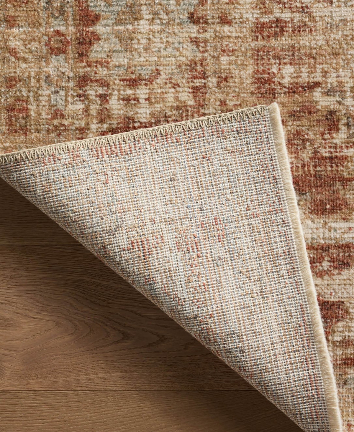 Loloi Heritage Her-03 8'x10' Area Rug In Copper