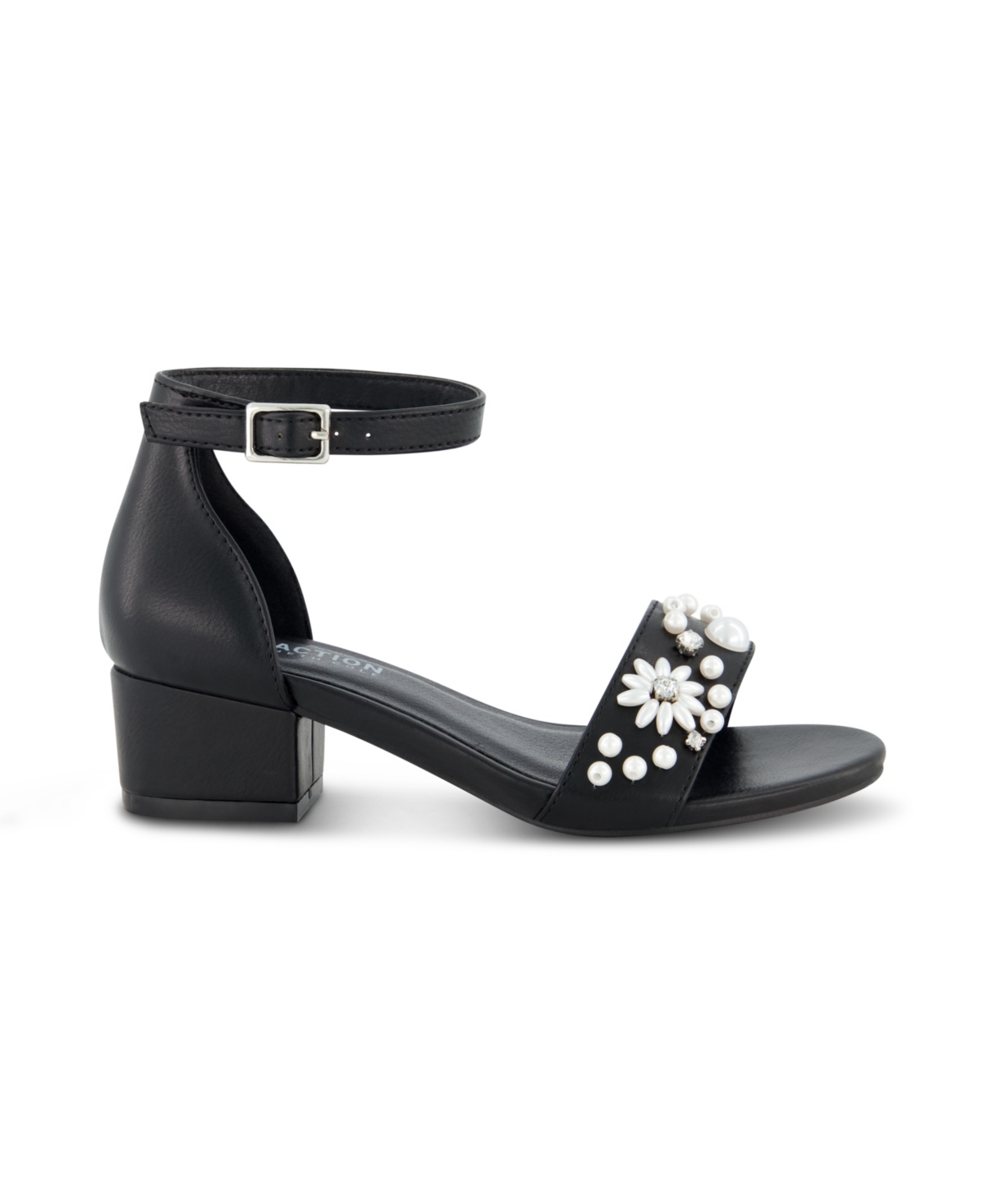 KENNETH COLE NEW YORK KENNETH COLE LITTLE GIRLS PEARL FARAH OPEN TOE HEEL 