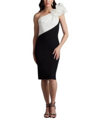 【Tadashi Shoji】Aria One-Shoulder Ruffle Gown Aria One-Shoulder Ruffle Gown | Tadashi Shoji