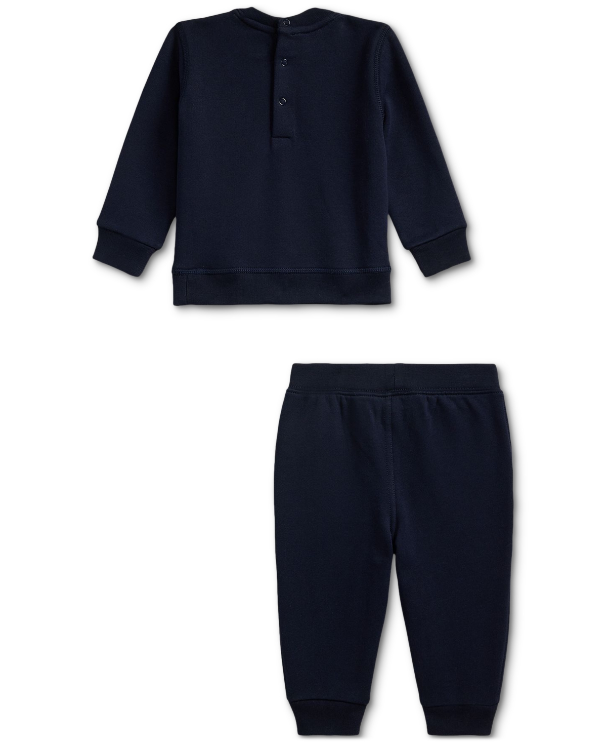 Polo Ralph Lauren Baby Fleece Brushed Sweatshirt & Pants, 2 Piece Set