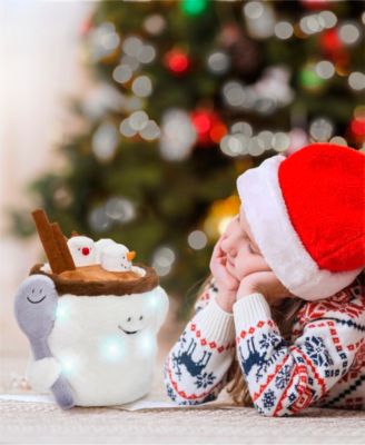 Star Brights 12" LED Light-Up Plush Hot Chocolate Toy, Created for Macy's