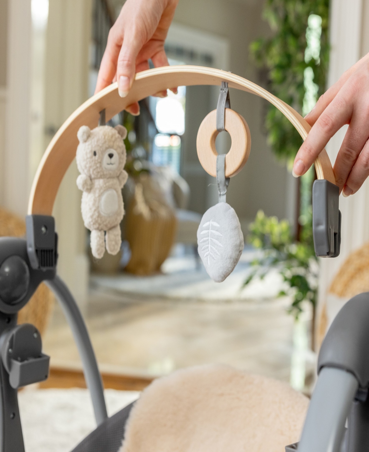 Ingenuity Baby Swing 'n Go Portable Swing In Multi