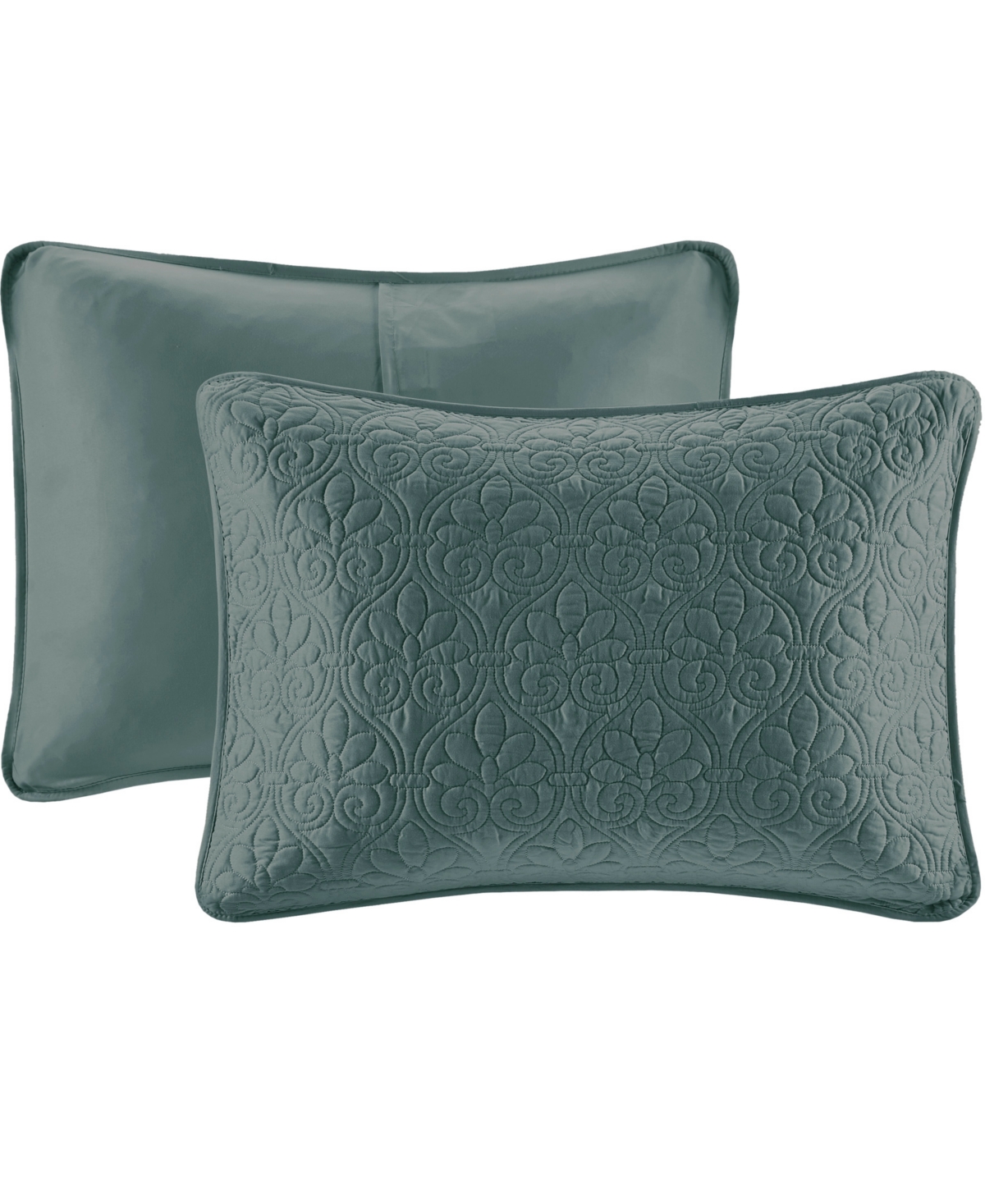 Madison Park Quebec Quilted 3-pc. Bedspread Set, Queen In Balsam Green