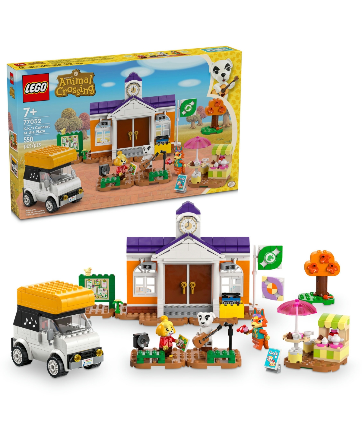LEGO ANIMAL CROSSING K.K.'S CONCERT IN THE PLAZA TOY 77052 