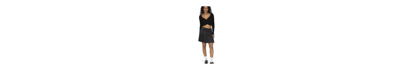Женская юбка-шорты Belle & Bloom Palm Breeze Tennis Skort, цвет: Чёрный — фото 1