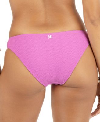 Juniors' Wave Srunch Moderate Bikini Bottoms