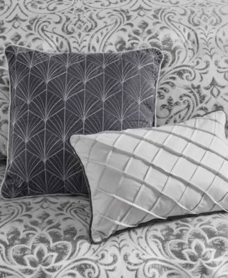 Emilia Jacquard 12-Pc. Comforter Set, California King