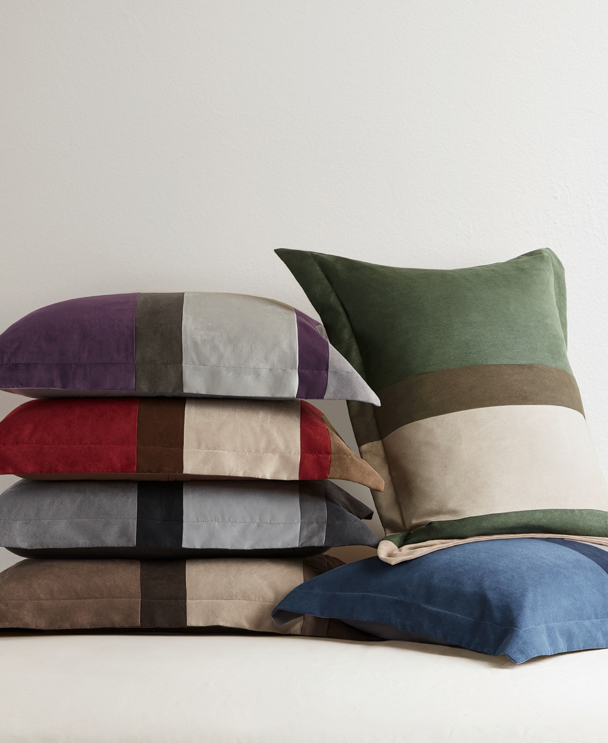 510 Design Boulder Stripe Micro Suede 3-pc. Comforter Set, King/california King In Brick
