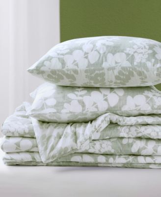 Aria Floral Print Reversible 2-Pc. Comforter Set, Twin/Twin XL