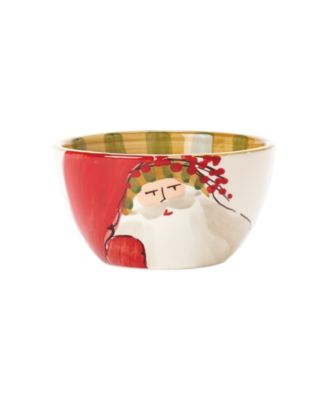 Old St. Nick Assorted Cereal Bowls, Set of 4