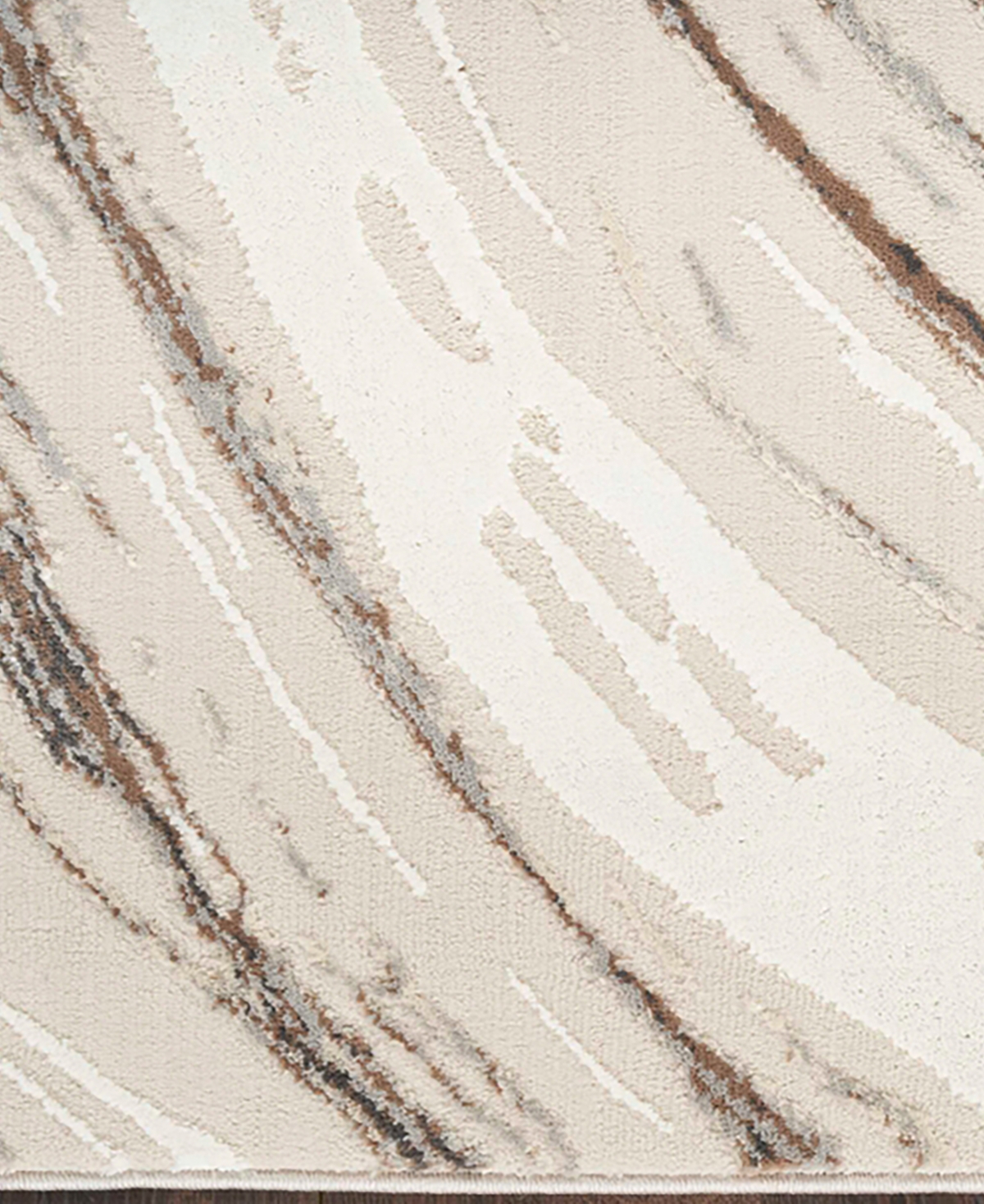 Nourison Home Trends Sut05 7'10"x9'10" Area Rug In Beige,gray