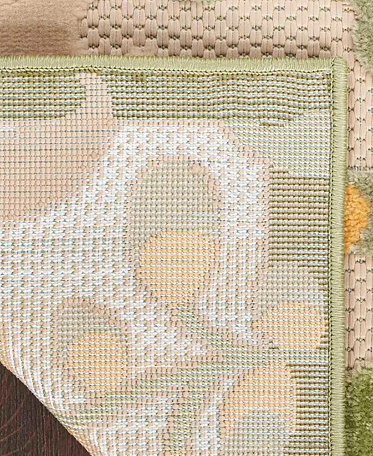 Nourison Home Aloha Alh17 2'3"x8' Runner Area Rug In Ivory,green