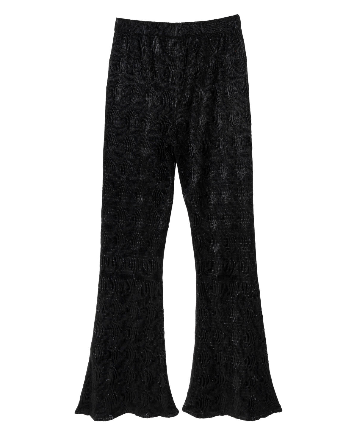 Stella 88 Big Girls Textured Knit Flare Pant