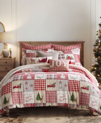 Levtex Home For Christmas Reversible Comforter Sets In Red