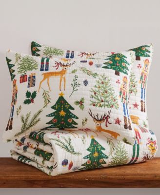 Nutcracker Reversible 2-Pc. Quilt Set, Twin/Twin XL