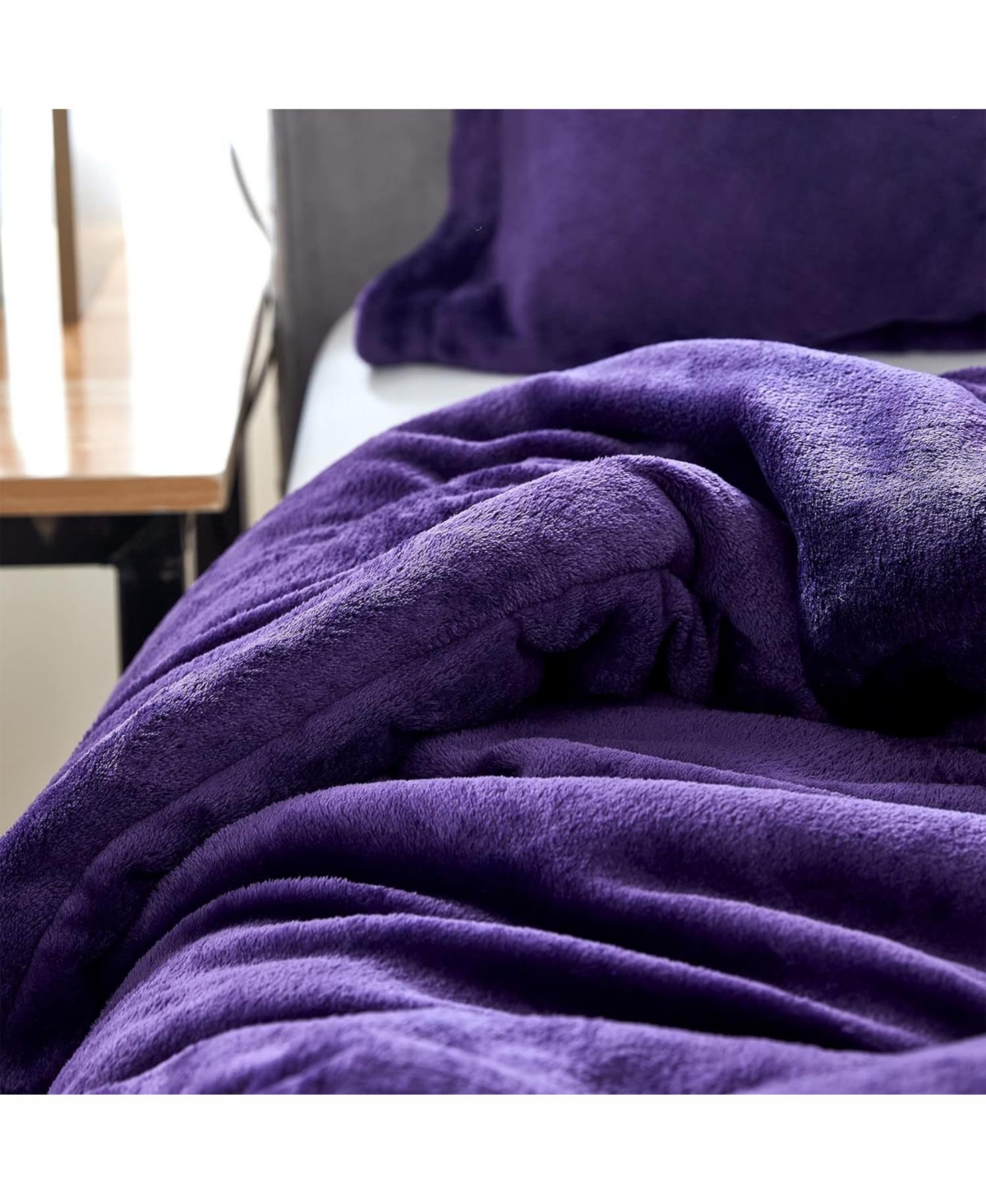 Coma Inducer Oversized Comforter Set - Me Sooo Comfy -- Purple reign