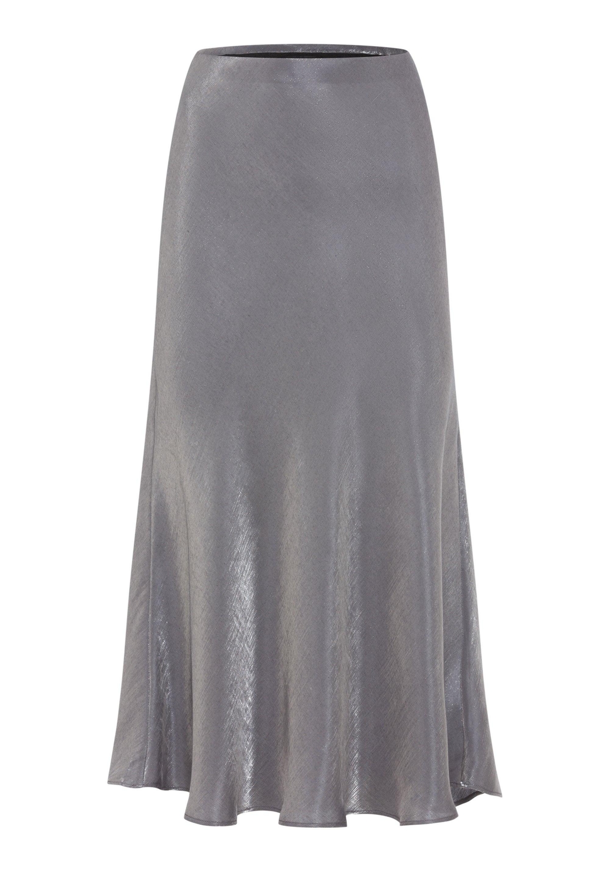 Olsen Women's Shimmer A-Line Midi Skirt