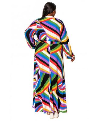 Plus Size Vacanza Maxi Dress