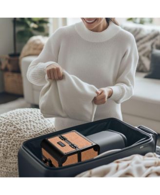 Makeup Train Case Cosmetic Organizer