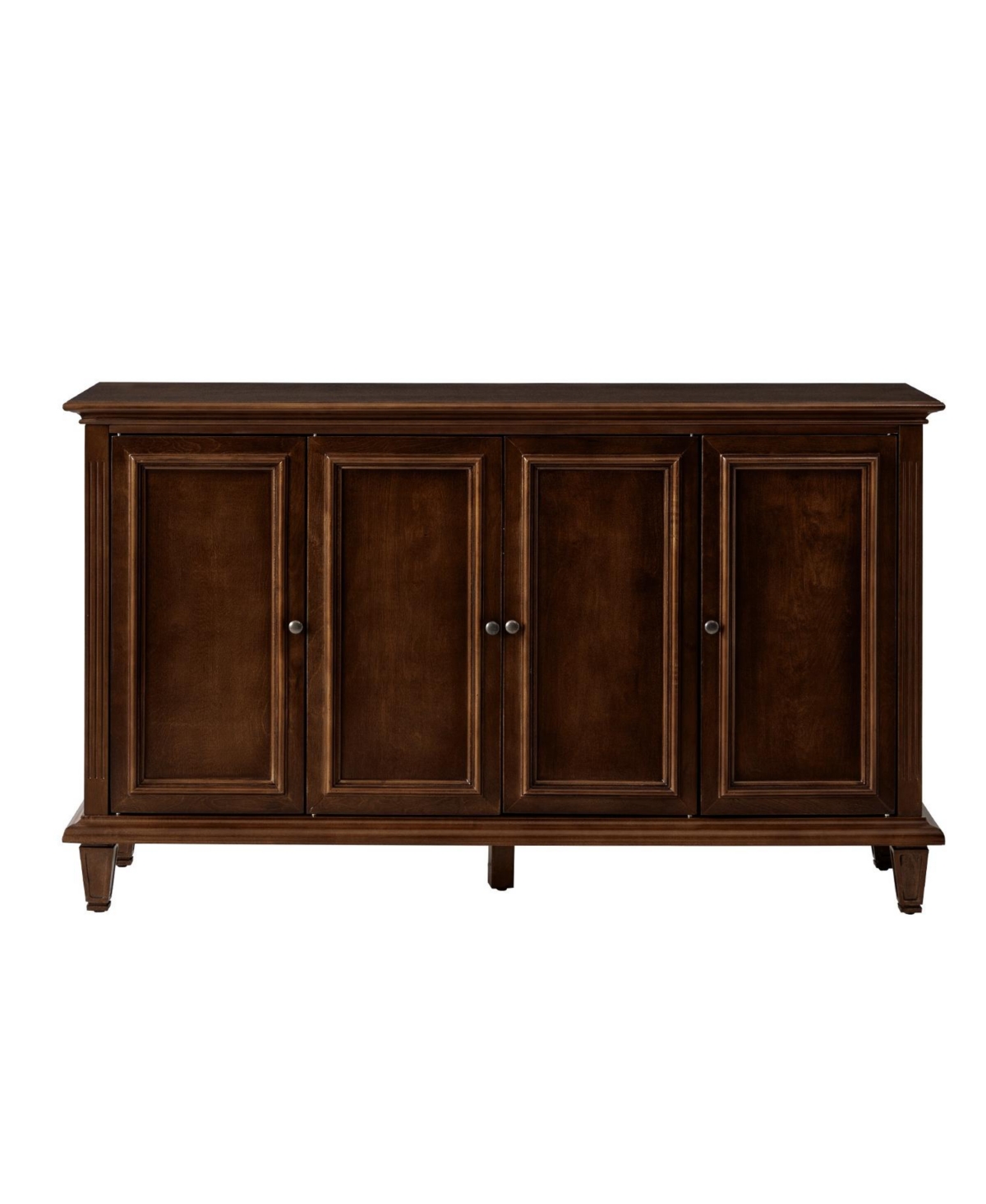 Hulala Home Rory Traditional Wide Sideboard with Wine Bottle Storage with Adjustable Shelves