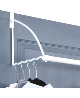 Over The Door Hanger Expandable Rod for Clothes, Towels.