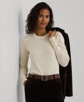 Petite Cotton-Blend Sweater