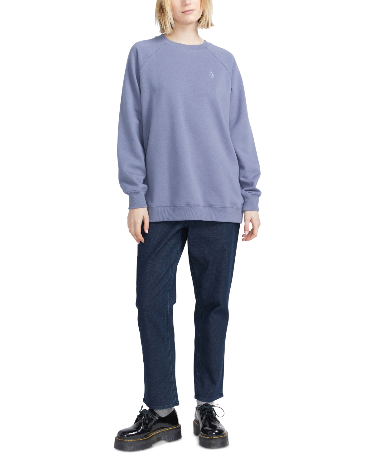 VOLCOM JUNIORS' STONE MAGIC CREWNECK SWEATSHIRT 