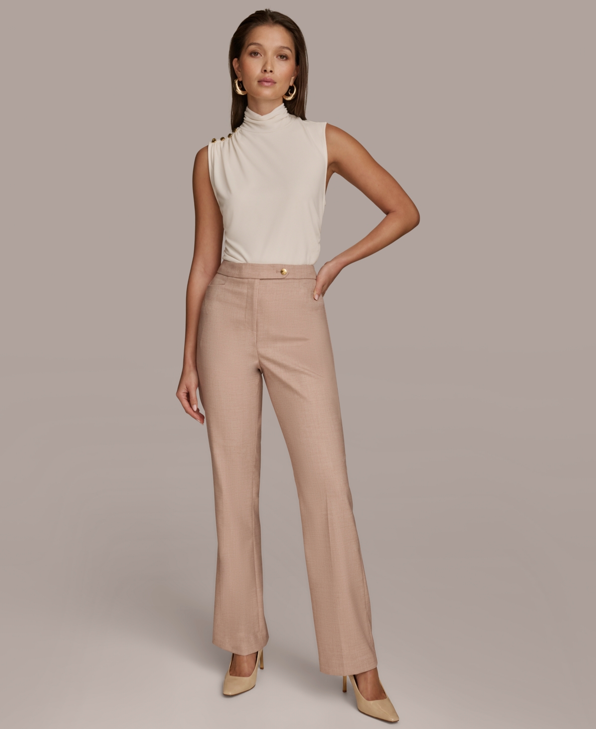 Donna Karan New York Women's Straight-Leg Pants