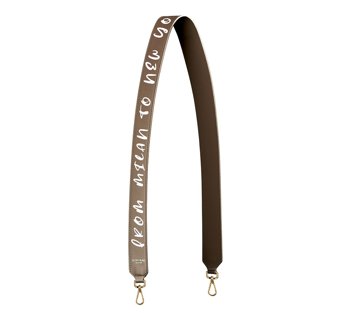 Teddy Blake Mitony Leather Strap Gold