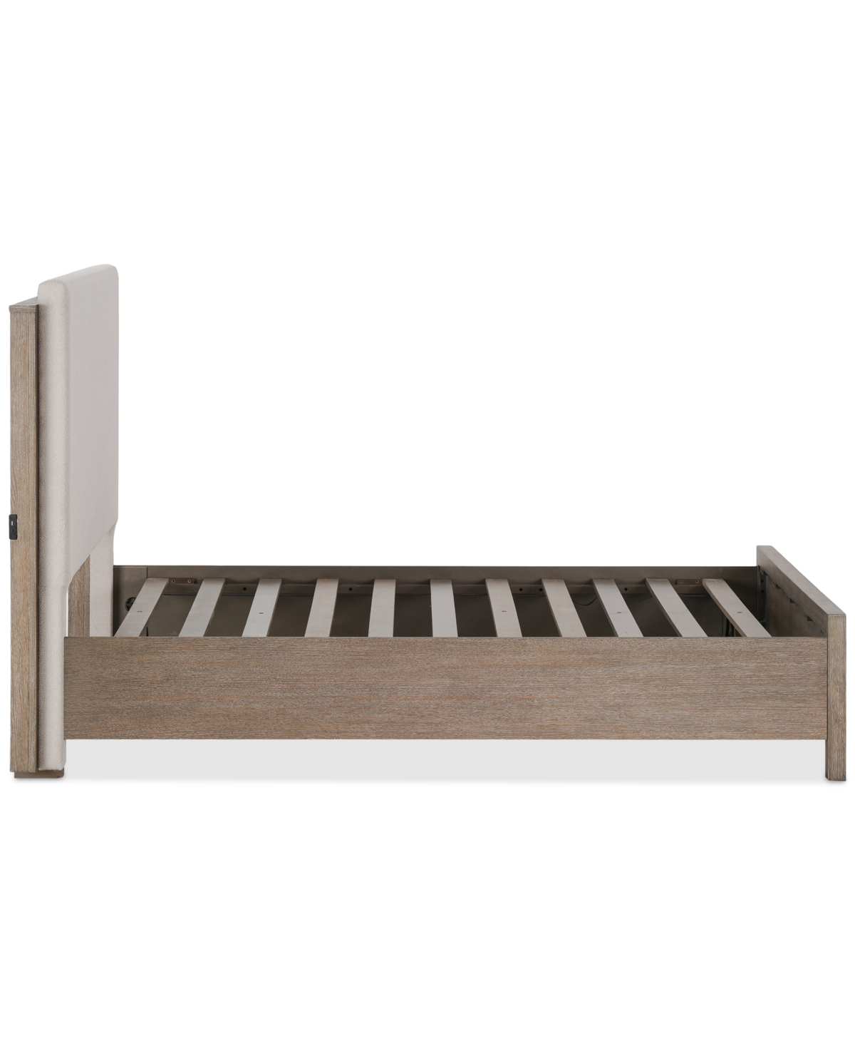 Macy's Portmore Queen Upholstered Bed, Created For  In Brown