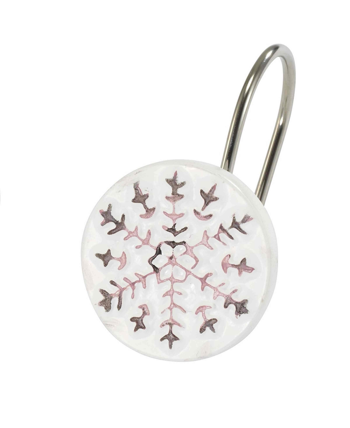 Avanti Winter Snowman Resin Shower Hooks In White