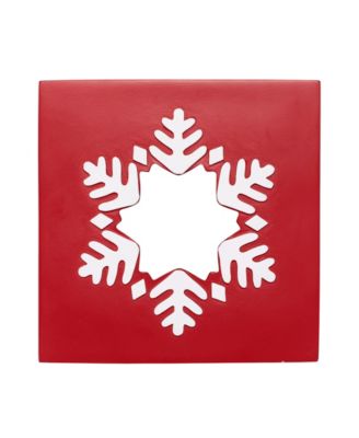 Winter Snowman Resin Tissue Box Cover