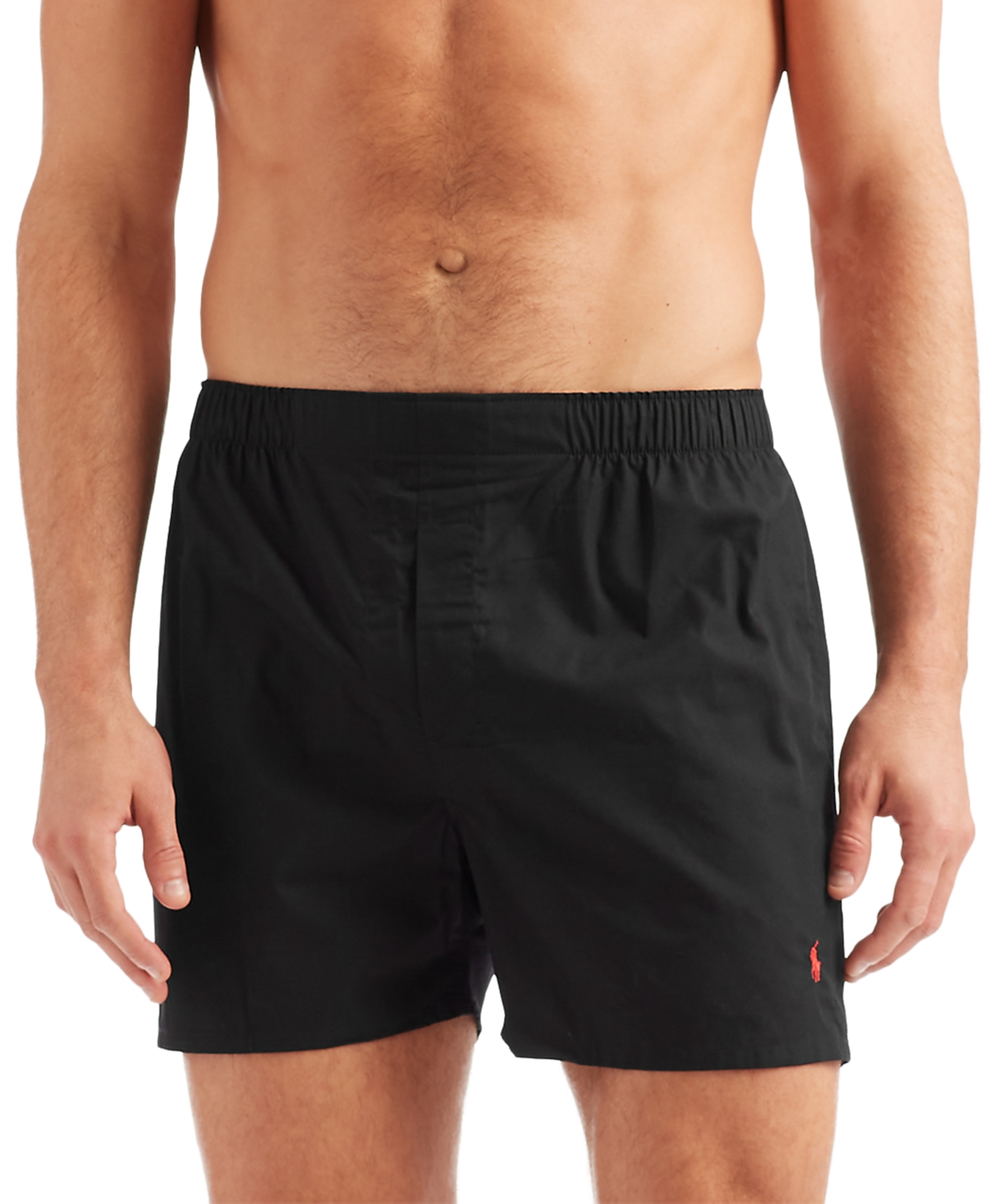 Polo Ralph Lauren Men's 5-Pack Woven Boxers -/ Stockton / Polo Black / Jarvis