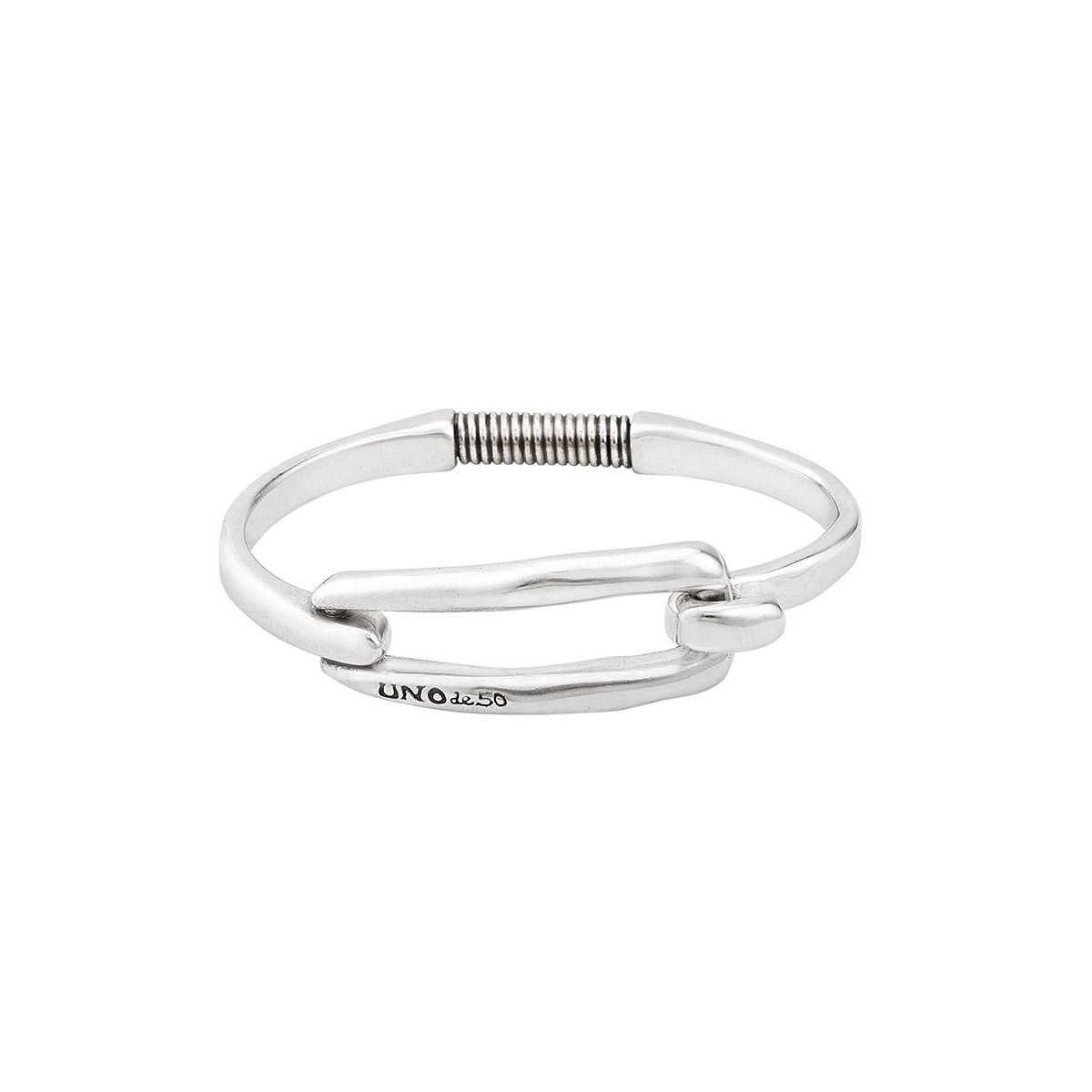 Unode50 Tied Bracelet In Silver In Silver