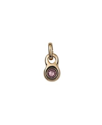 Gold-Plated Round Shaped Metal Alloy Charms