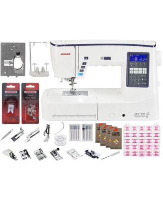 Skyline S6 10th Anniversary Edition Sewing Machine w/Exclusive Bundle