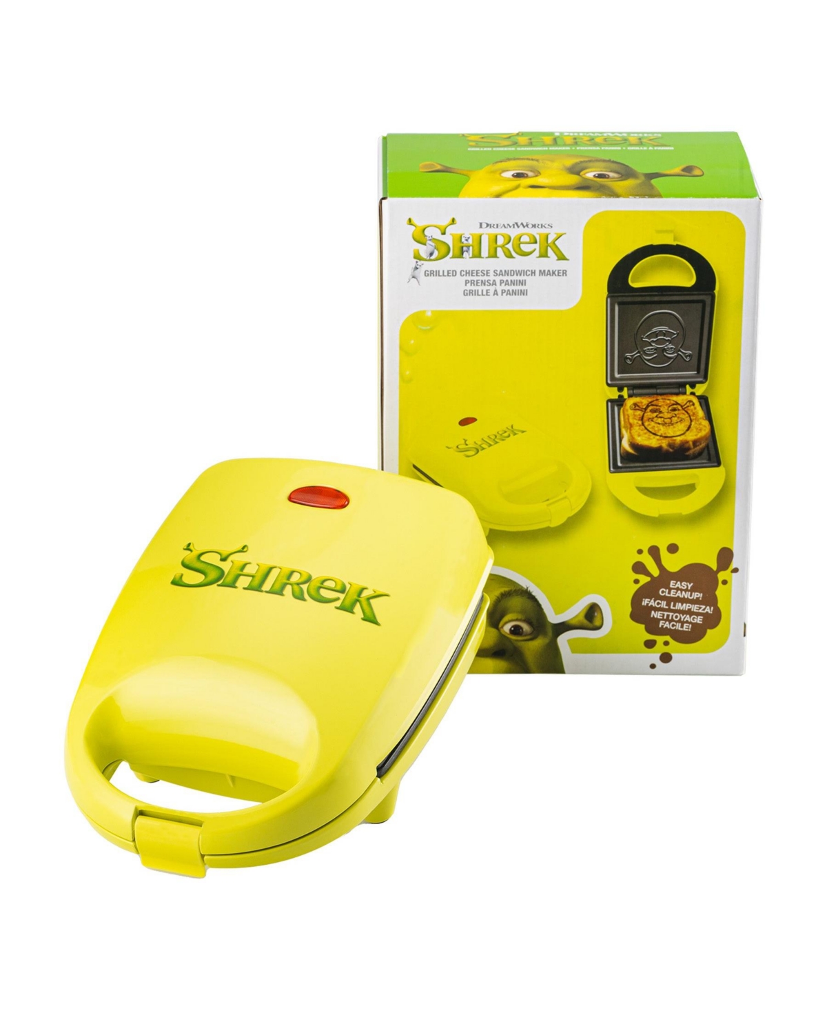 Uncanny Brands Shrek Sandwich Maker - Kitchen Appliance