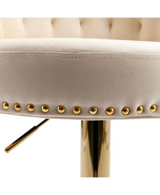 Streamdale Adjustable Swivel Bar Stools Set for Kitchen, Dining Room