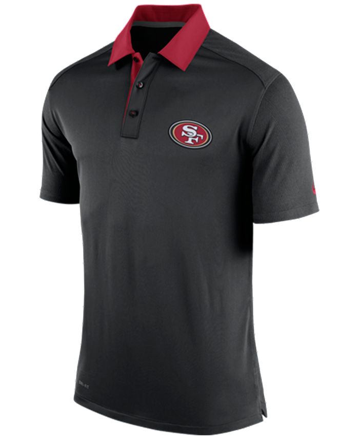 Nike Men's San Francisco 49ers Elite Coaches Polo - Macy's