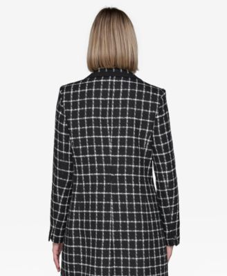 Women's Windowpane Topper Jacket
