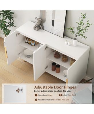 Streamdale Versatile Fluted Sideboard Art Deco meets Mid-Century Modern