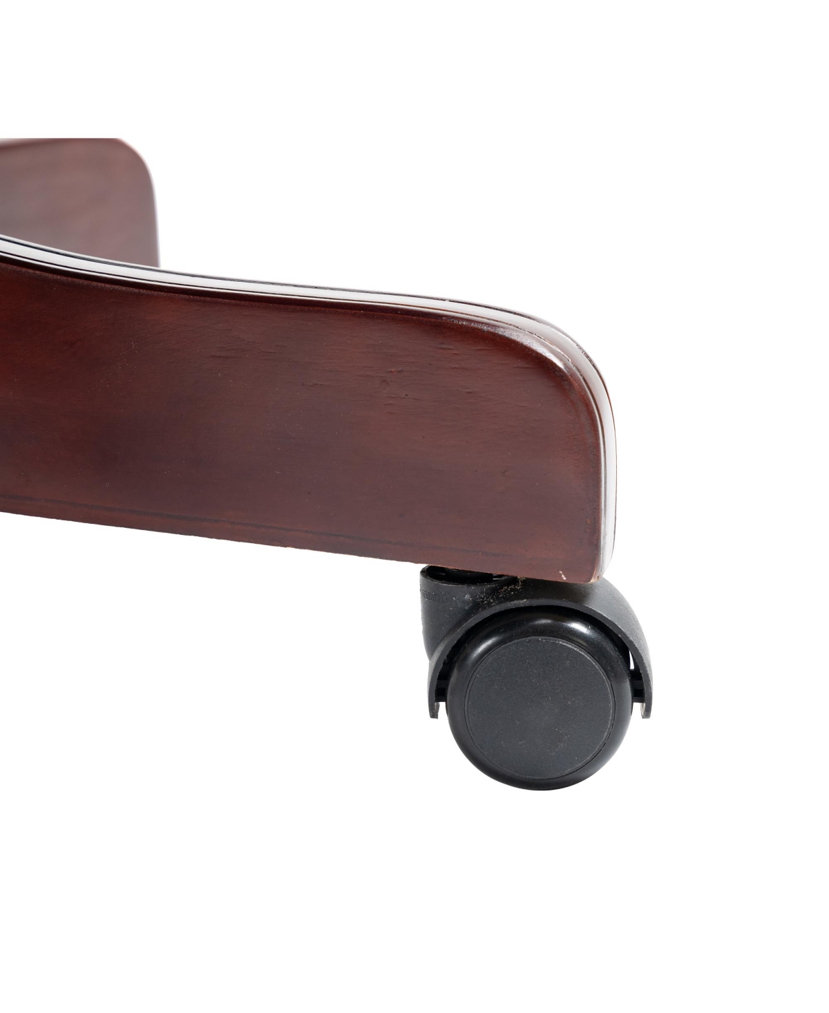 Streamdale Pneumatic height adjustable office chair with plush leather