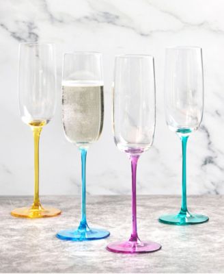 Gala Champagne Flutes, Set of 4
