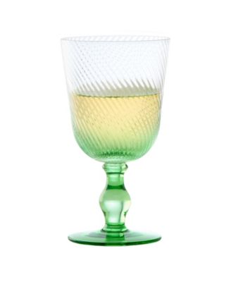 Swirl Wine Glasses, Set of 4