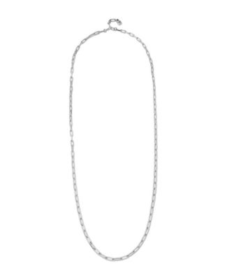 Sterling Silver Metal Alloy Long Chain