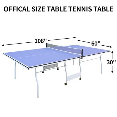 Streamdale Premium Ping Pong Table Tournament-Ready, Compact, Solo Mode