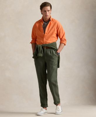 Polo Ralph Lauren Men's Classic Fit Mineral-Dyed Oxford