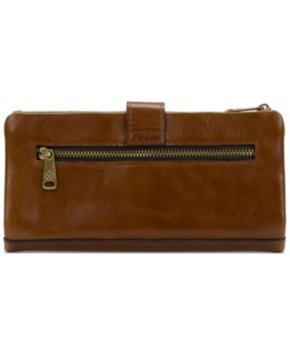 Annesley Leather Wristlet