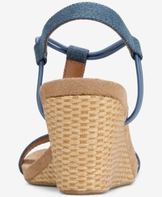 Women's Mulan Wedge Open-Toe Sandals, Created for Macy's